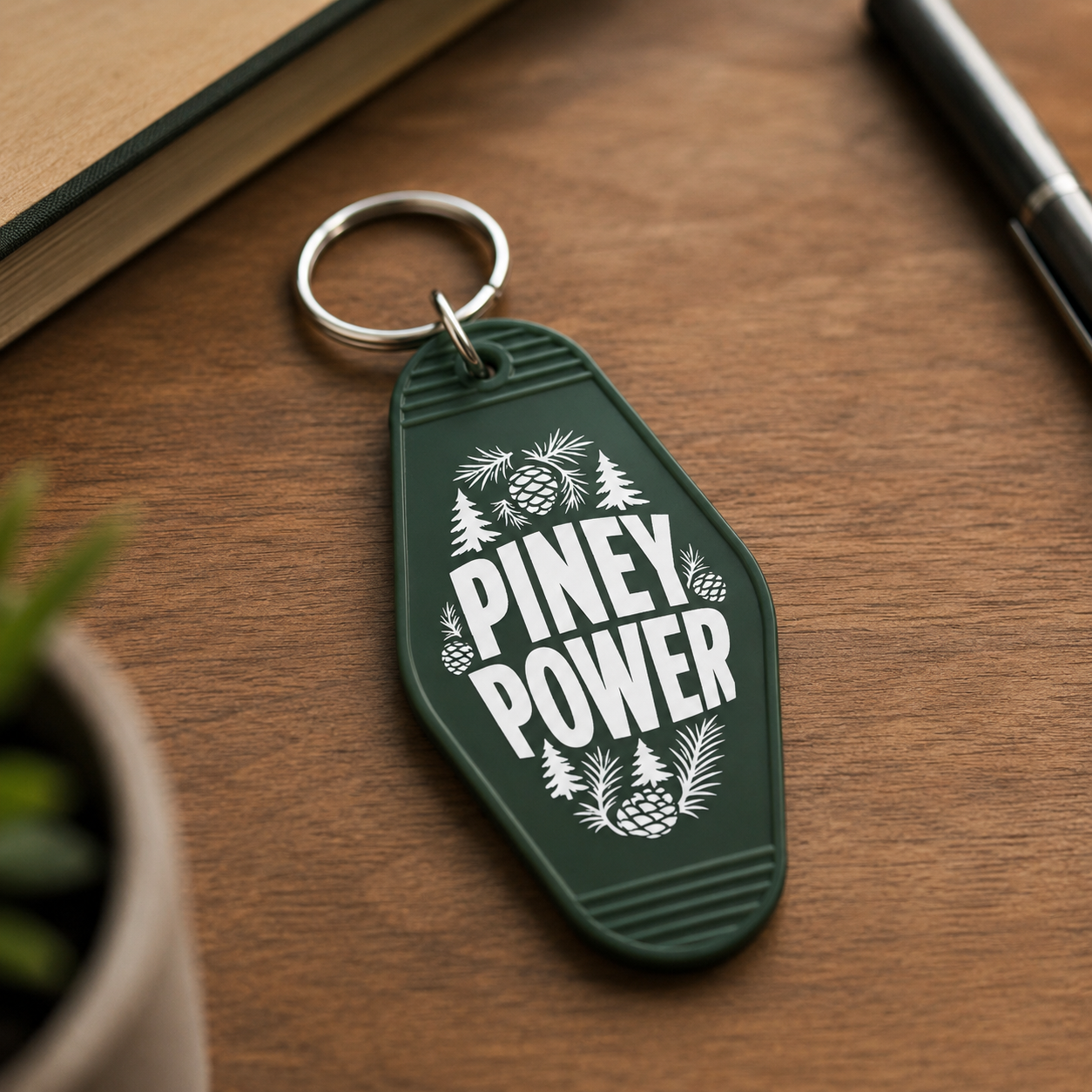 Piney Power Room Keychain - True Jersey