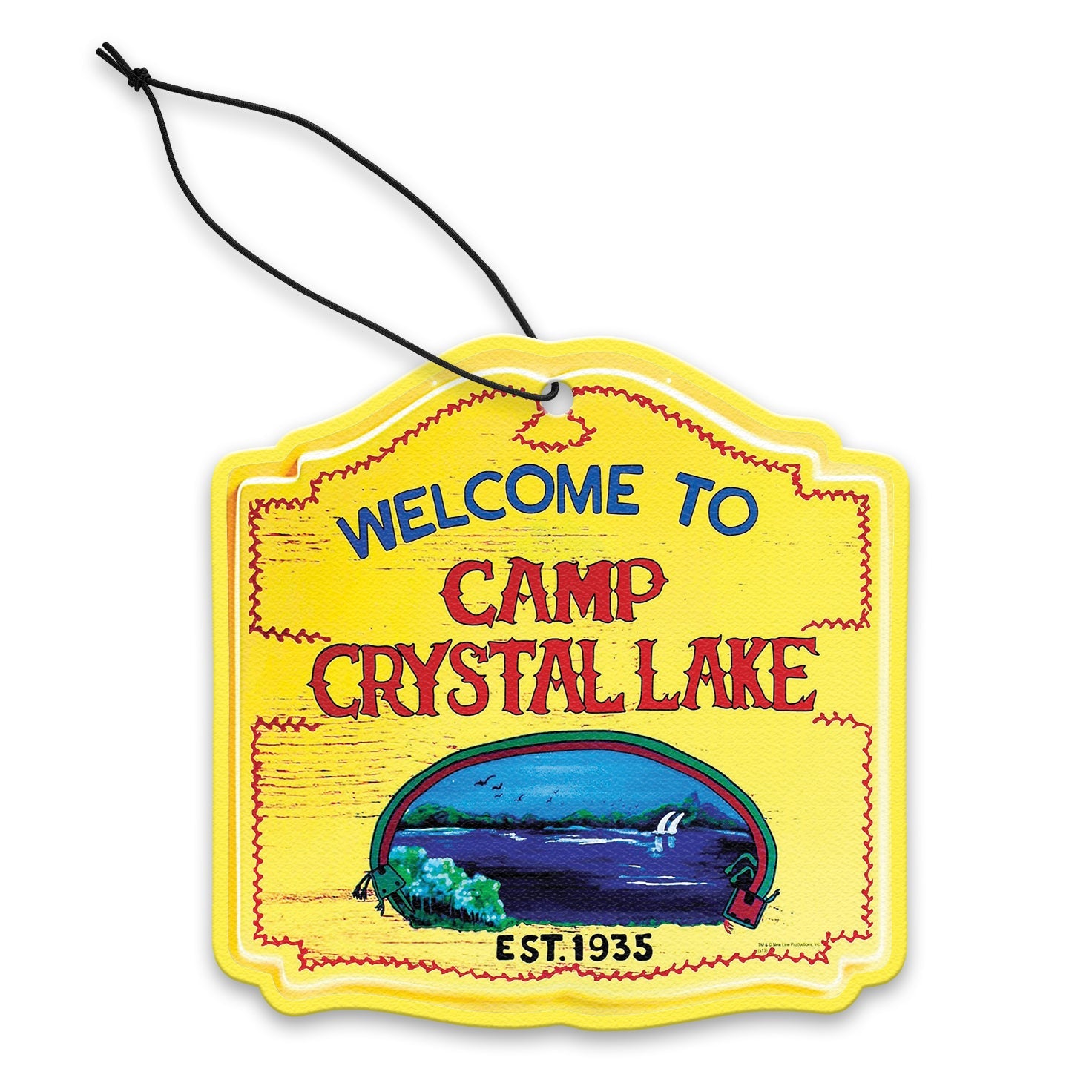 Camp Crystal Lake Air Freshener - True Jersey