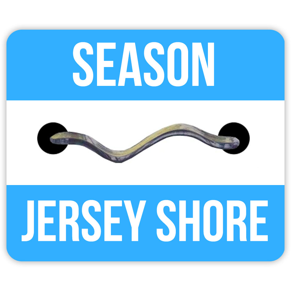 Jersey Shore Season Beach Badge Sticker - True Jersey