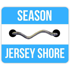 Jersey Shore Season Beach Badge Car Magnet - True Jersey