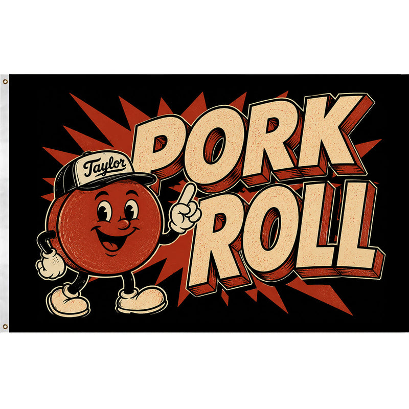 Pork Roll Forever Flag - True Jersey