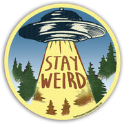 Stay Weird Car Magnet - True Jersey