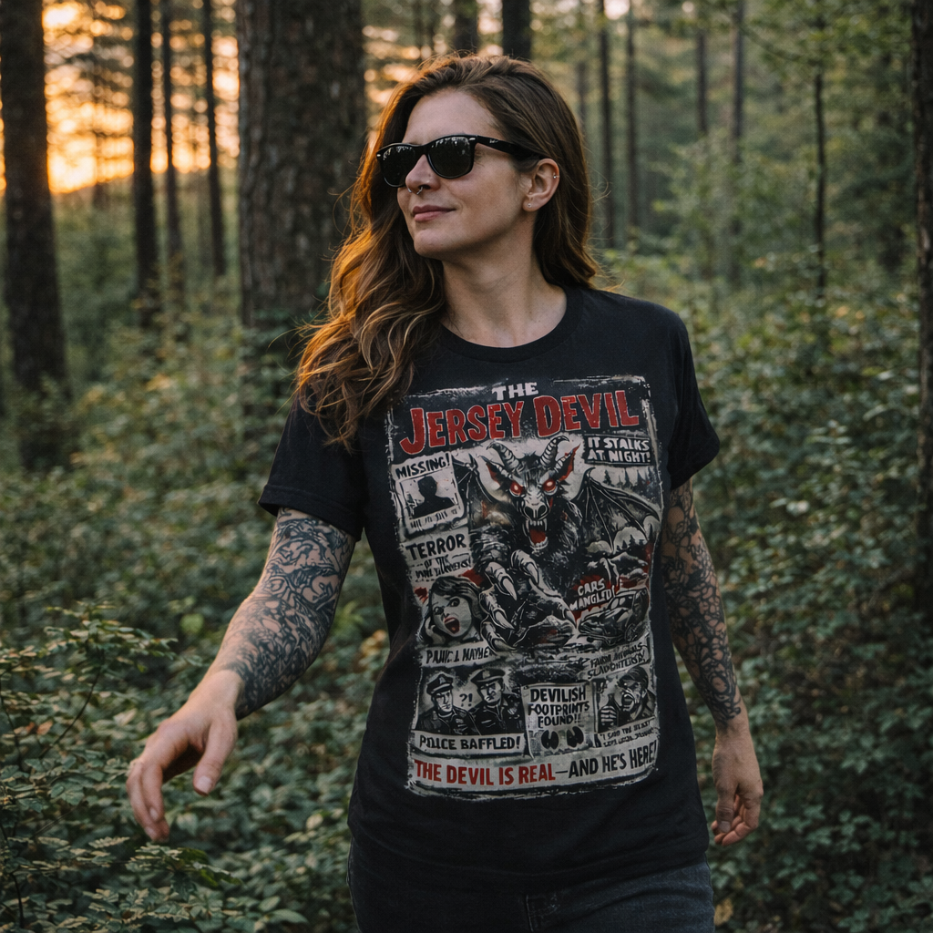 The Jersey Devil: It Stalks at Night T-Shirt - True Jersey