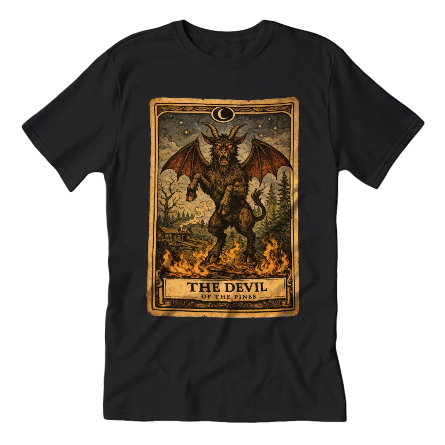 The Jersey Devil Tarot Card T-Shirt - True Jersey
