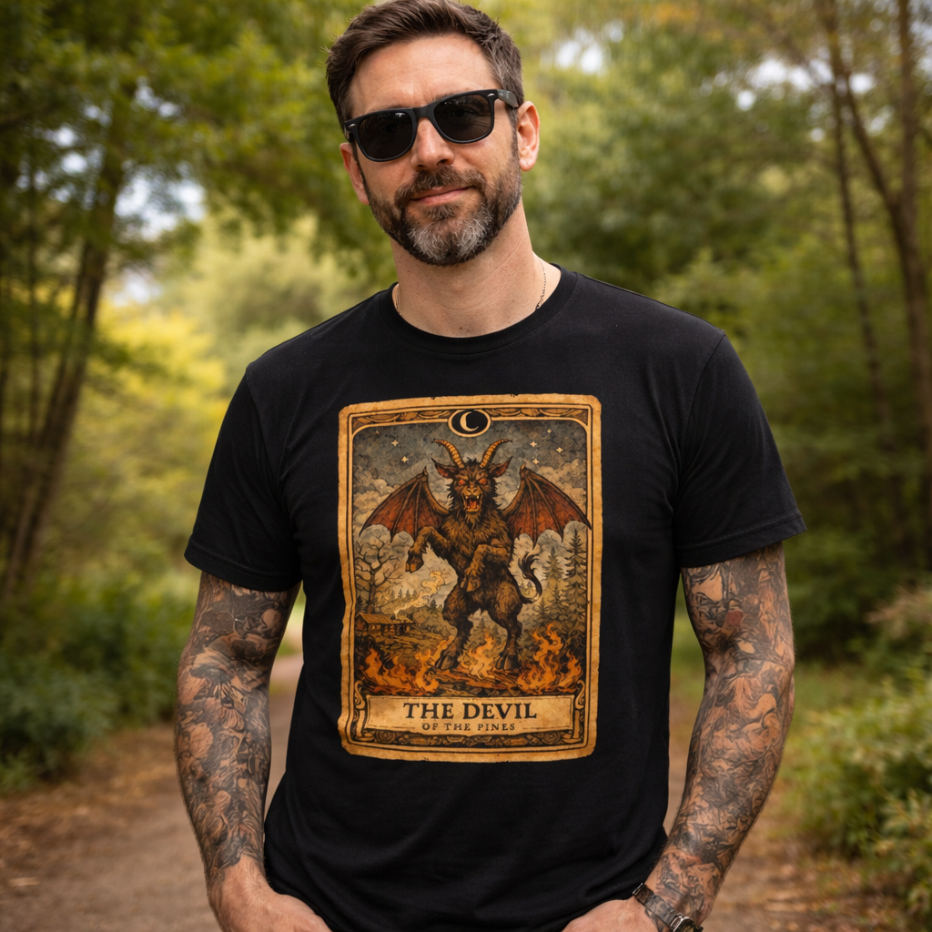The Jersey Devil Tarot Card T-Shirt - True Jersey
