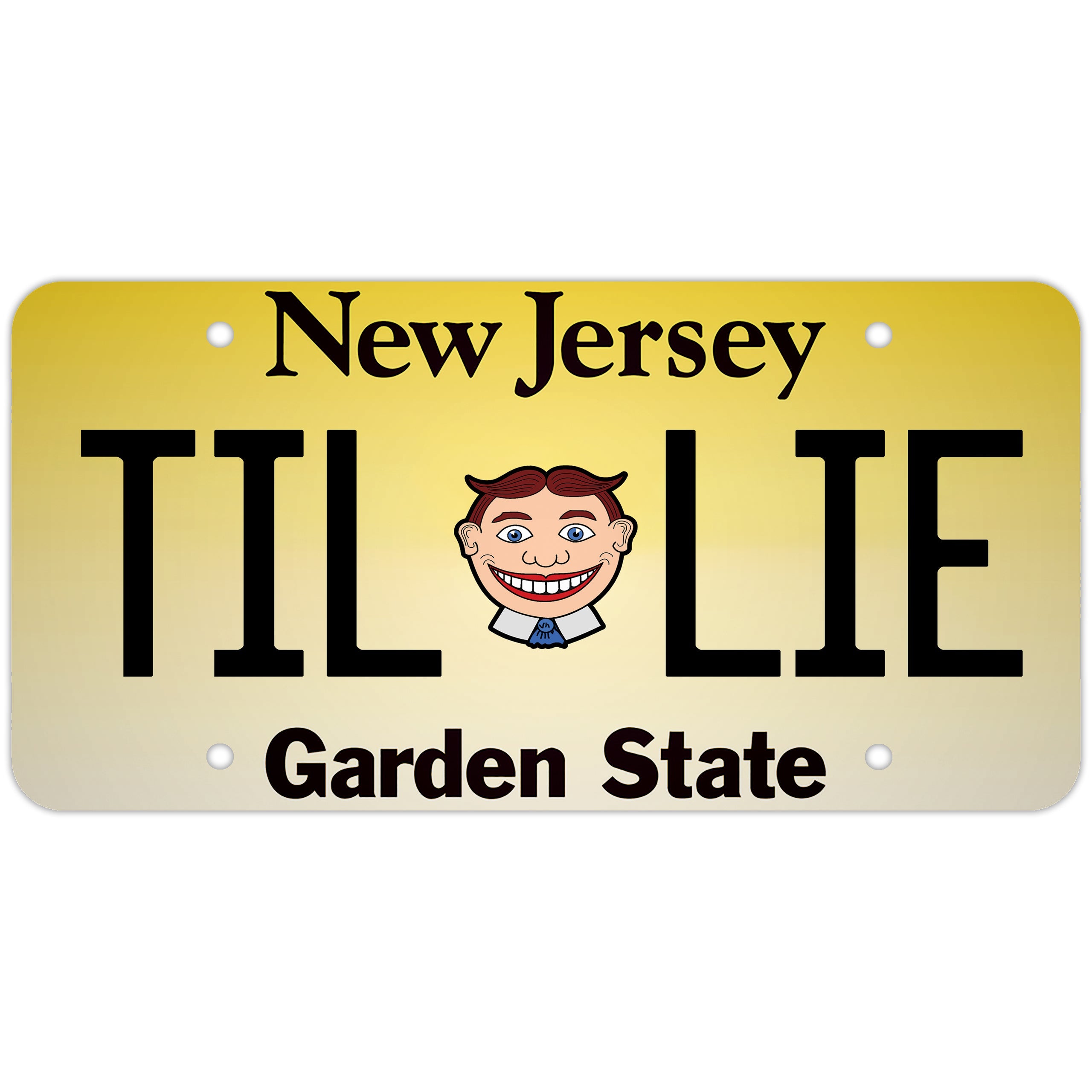 Asbury Park Tillie Decorative  License Plate - True Jersey