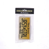 Jersey Girl License Plate Air Freshener - True Jersey
